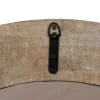 Wall mirror White Natural Vertical 91,5 x 3,8 x 91,5 cm