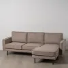 Dīvāns ‘Chaise Longue’ Pelēkbrūns 235 x 155 x 87 cm