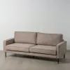 Трехместный диван Бежевый 213 x 87 x 90 cm