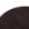 Set of 2 tables Ruskea Hopeinen 75 x 75 x 41 cm (2 osaa)