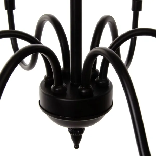 Kattolamppu Valkoinen Musta Rauta 40 W 220 V 65 x 65 x 49,5 cm