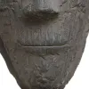 Dekoratyvinė figūrėlė Pilka Kaukė 19 x 12 x 62 cm