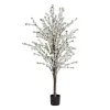 Dekoratyvinis augalas PVC Medžio Cementas Medžiaga 45 x 45 x 180 cm