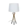Galda lampa Balts Melns Bronza Dzelzs 40 W 33 x 33 x 63,5 cm