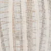 Фонарь Бежевый Натуральный Бамбук Стеклянный 40 x 40 x 83 cm