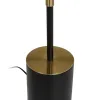 Grīdas lampa Balts Melns Bronza Dzelzs Audums 40 W 28 x 28 x 157 cm