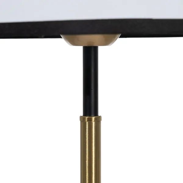 Galda lampa Balts Melns Bronza Dzelzs Audums 40 W 25 x 25 x 74 cm