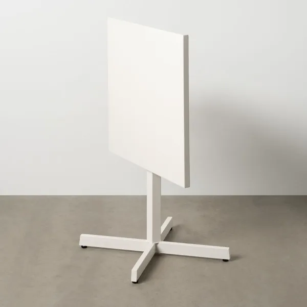 Вспомогательный складной стол Белый 70 x 70 x 74 cm
