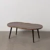 Кофейный столик Коричневый Чёрный Железо Деревянный MDF 100 x 60 x 38 cm