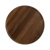 Small Side Table Brown Black 50 x 50 x 54 cm