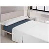 Fitted bottom sheet Happy Home MIX COLORS Blue King size