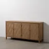 Bufete BRAYAN Dabisks Koks MDF 160 x 40 x 80 cm