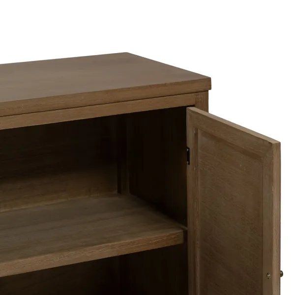 Sivupöytä BRAYAN Luonnollinen Puu MDF 160 x 40 x 80 cm