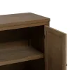 Sivupöytä BRAYAN Luonnollinen Puu MDF 160 x 40 x 80 cm