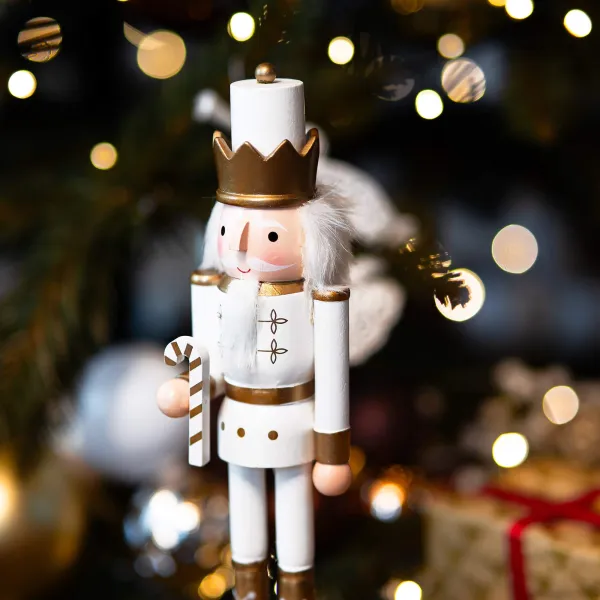 Christmas figurine Nutcracker Springos CA1119 30.5 cm with a stick