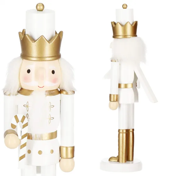 Christmas figurine Nutcracker Springos CA1119 30.5 cm with a stick
