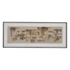 Canvas Balts Melns Abstrakts 150 x 4 x 60 cm
