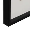 Полотно Белый Чёрный Абстракция 150 x 4 x 60 cm