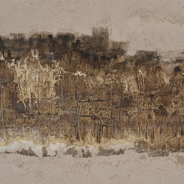 Полотно Белый Чёрный Абстракция 150 x 4 x 60 cm
