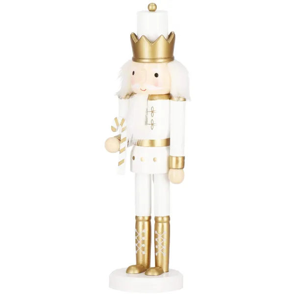 Kalėdinė figūrėlė Nutcracker Springos CA1119 30,5 cm su pagaliuku