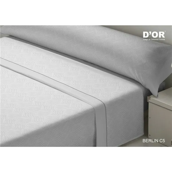 Bedding set D'Or BERLIN Grey King size Franela