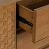 Indauja MARIGNI Juoda Natūralus Geležis Medžio MDF 160 x 42,5 x 79 cm