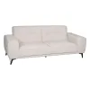 3 vietų sofa Kreminė Medžio 220 x 87 x 85 cm