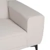 3 vietų sofa Kreminė Medžio 220 x 87 x 85 cm