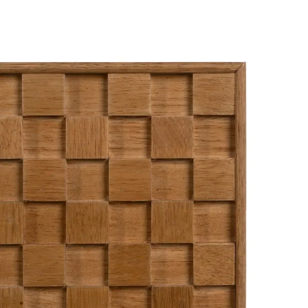 Lipasto MARIGNI Musta Luonnollinen Rauta Puu MDF 118 x 42 x 77 cm