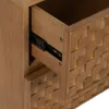 Spintelė MARIGNI Juoda Natūralus Geležis Uosio mediena Medžio MDF 51,5 x 42 x 56,5 cm