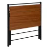 Rašomasis stalas Ruda Juoda Geležis Medžio MDF 87 x 56 x 87 cm
