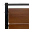 Pöytä Ruskea Musta Rauta Puu MDF 87 x 56 x 87 cm