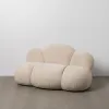 Sohva Beige Polyesteri mänty 149 x 76 x 77 cm