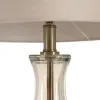 Galda lampa Bronza Poliesters Metāls Stikls 60 W 220-240 V 39 x 39 x 89 cm