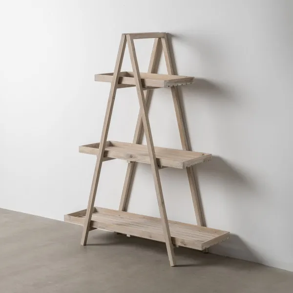 Shelves Natural Fir wood 120 x 42 x 153 cm