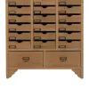 Тумба с ящиками Бежевый древесина ели Деревянный MDF 85,5 x 36,5 x 133 cm