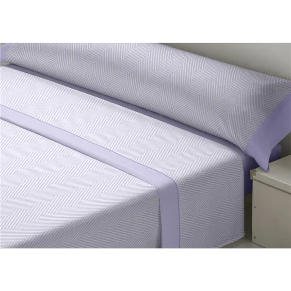 Bedding set D'Or VARTO Light mauve Super king Franela