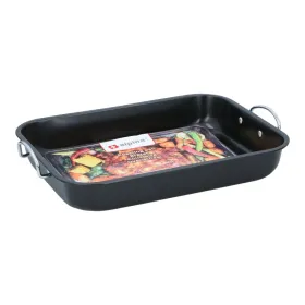 Alpina - Roasting and stewing pan with handles and non-stick coating 39x29x6 cm