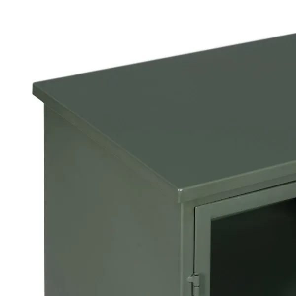 Bufete Piparmētra Stikls Dzelzs 120 x 35 x 76 cm