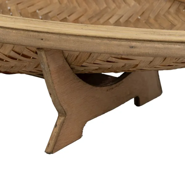 Galda rotājums Bēšs Bambuss 70 x 30 x 11 cm (2 gb.)