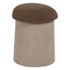 Пуф Коричневый Бежевый Деревянный MDF 40 x 40 x 48 cm (2 штук)