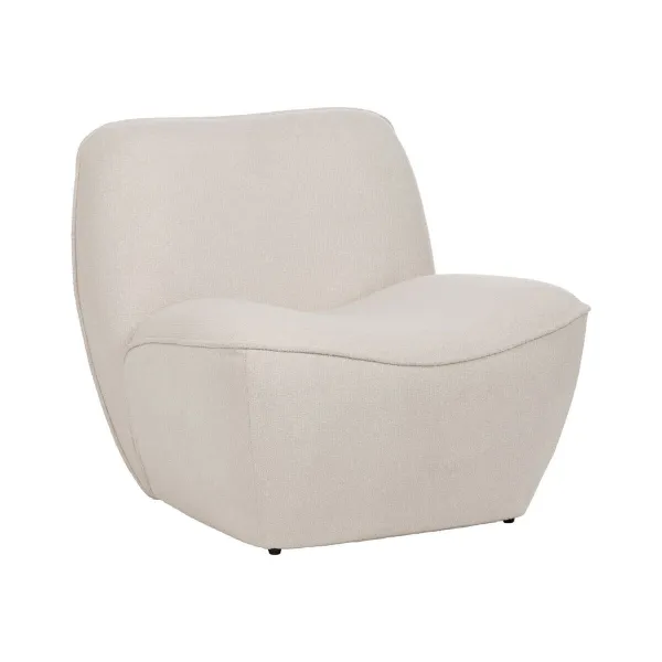 Nojatuoli Valkoinen Puu MDF Foam 100 % polyesteri 71 x 81 x 66 cm