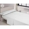 Bedding set Hosteline IRIS PREMIUM White Super king