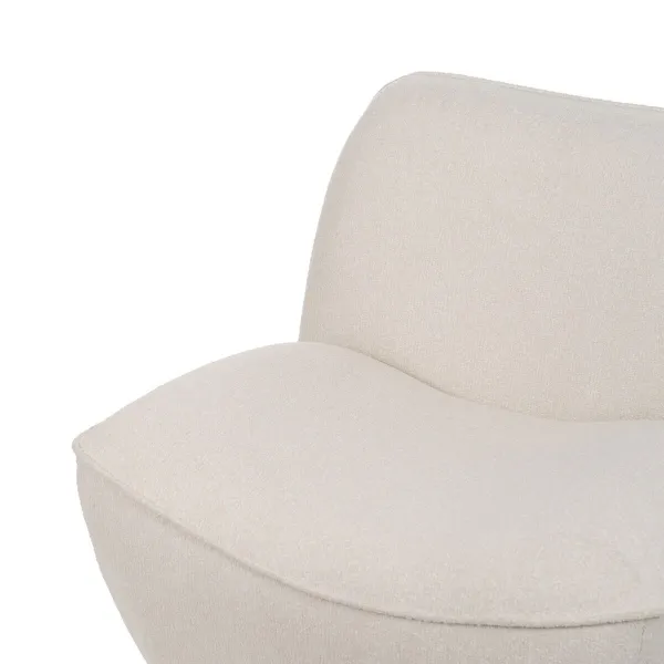 Nojatuoli Valkoinen Puu MDF Foam 100 % polyesteri 71 x 81 x 66 cm