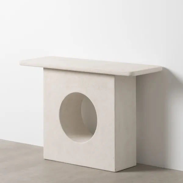 Bufete WILMA Balts Koks MDF 120 x 40 x 80 cm