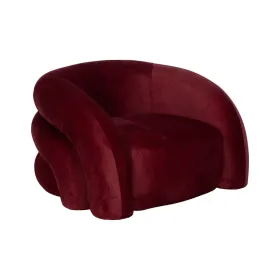 Fotelis Bordo Medžio Foam 100 x 84 x 58 cm
