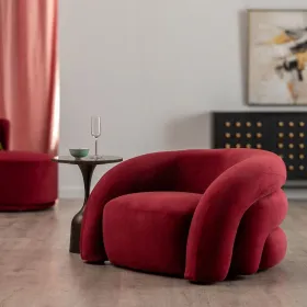atzveltnes krēsls Bordo Koks Foam 100 x 84 x 58 cm