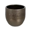 Planter Metallic Ceramic 30 x 30 x 27 cm