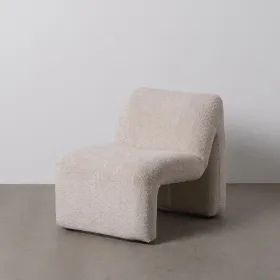 atzveltnes krēsls Bēšs Koks 62 x 86 x 69 cm