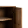 Sideboard AIKO Cream Natural Iron MDF Wood 70 x 40 x 172 cm